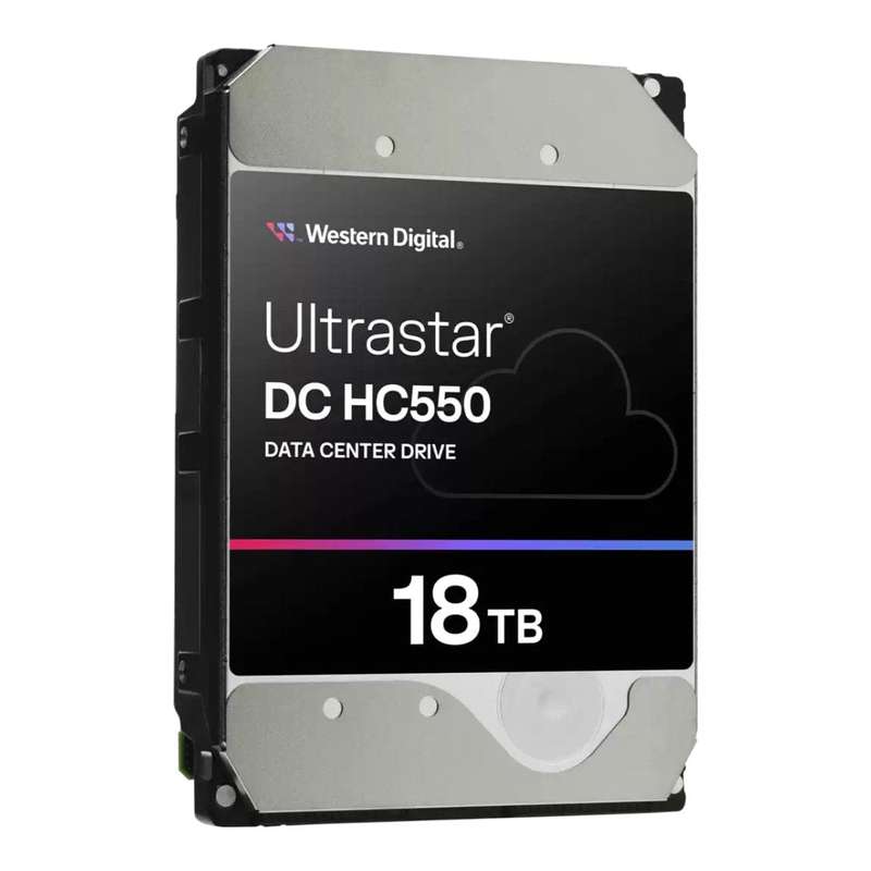 WD Ultrastar DC HC550 3.5-inch 18TB SATA SE Internal Data Centre Hard Drive 0F38459