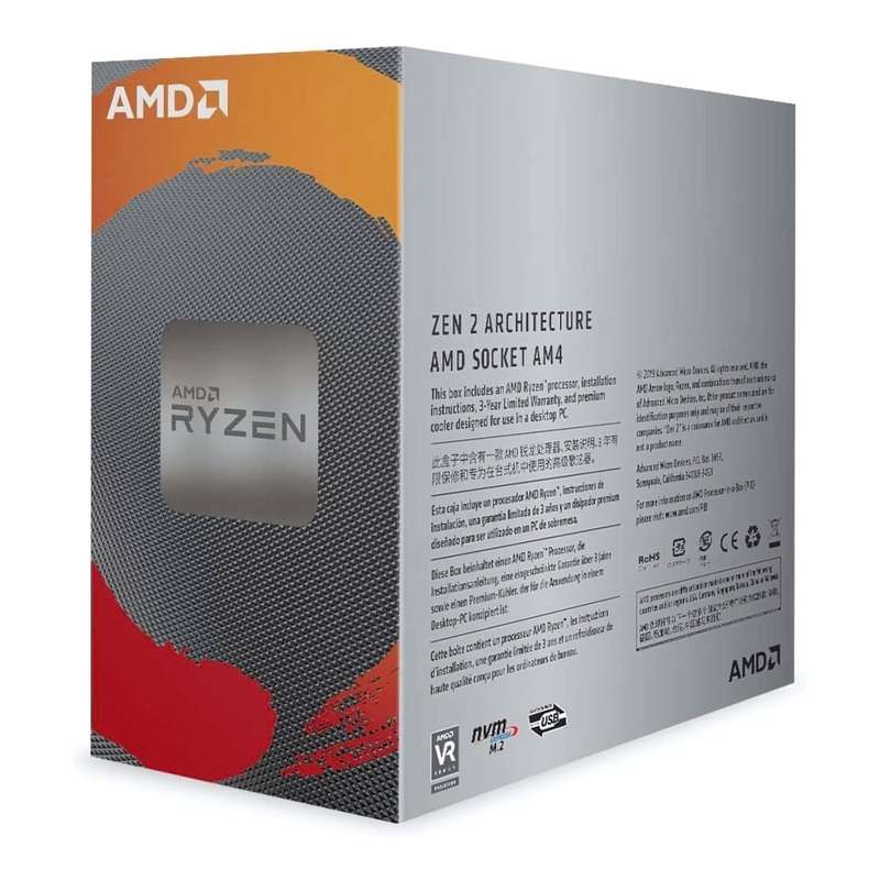 AMD Ryzen 5 3600 CPU - 6-Core Socket AM4 3.6GHz Processor 100-100000031SBX