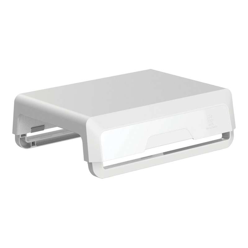 Fellowes Breyta Height Adjustment Monitor Riser Stand White 100016561