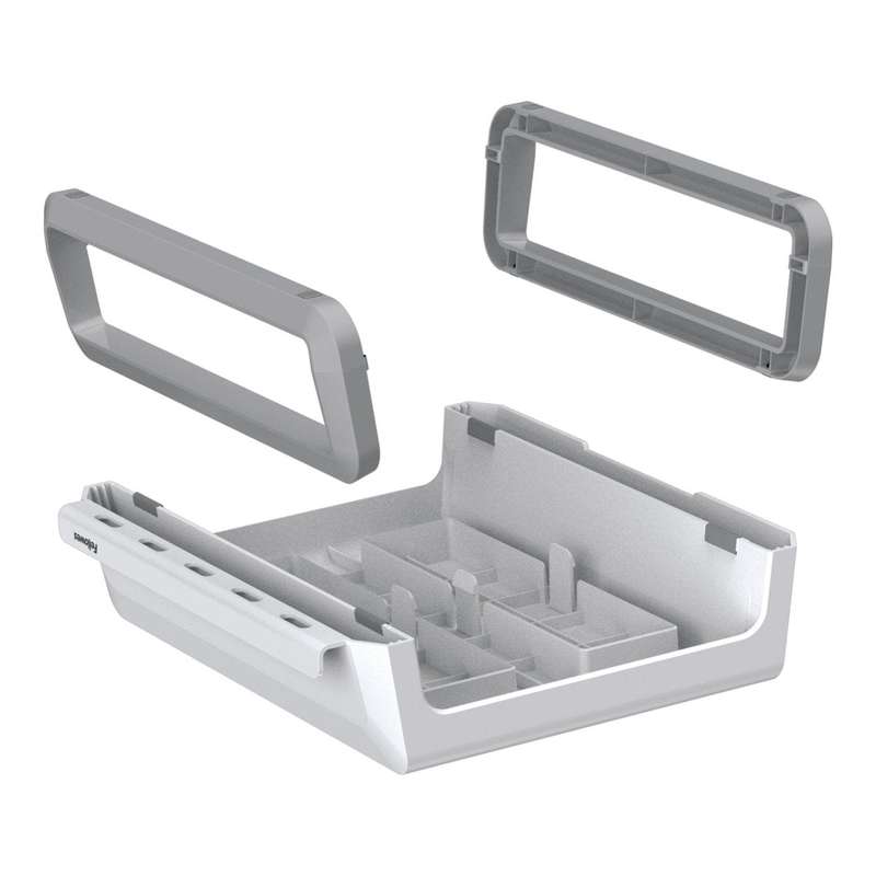 Fellowes Breyta Height Adjustment Monitor Riser Stand White 100016561