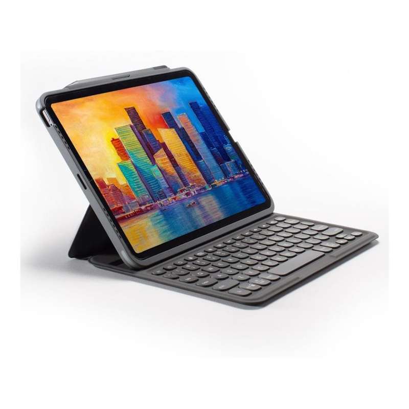 ZAGG Pro Keys Wireless Keyboard and Case for Apple iPad 10.9 Black and Grey 103407271
