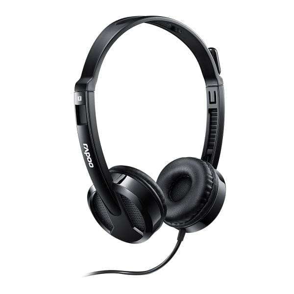 Rapoo H120 USB-A Wired Stereo Headest - Black 1064-05107-800
