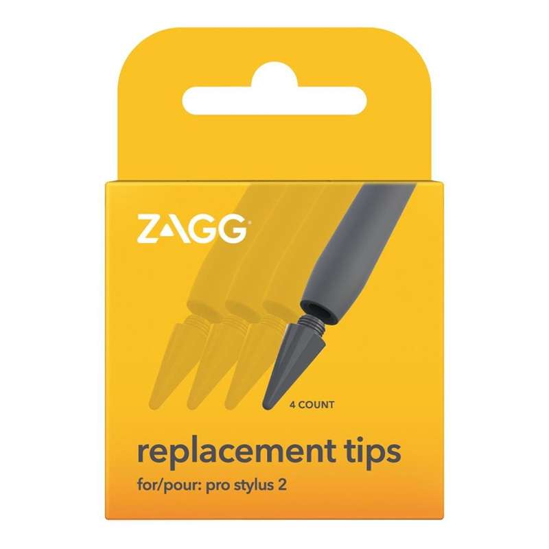 ZAGG Pro Stylus 2 Replacement Tips 4-pack Grey 109913292