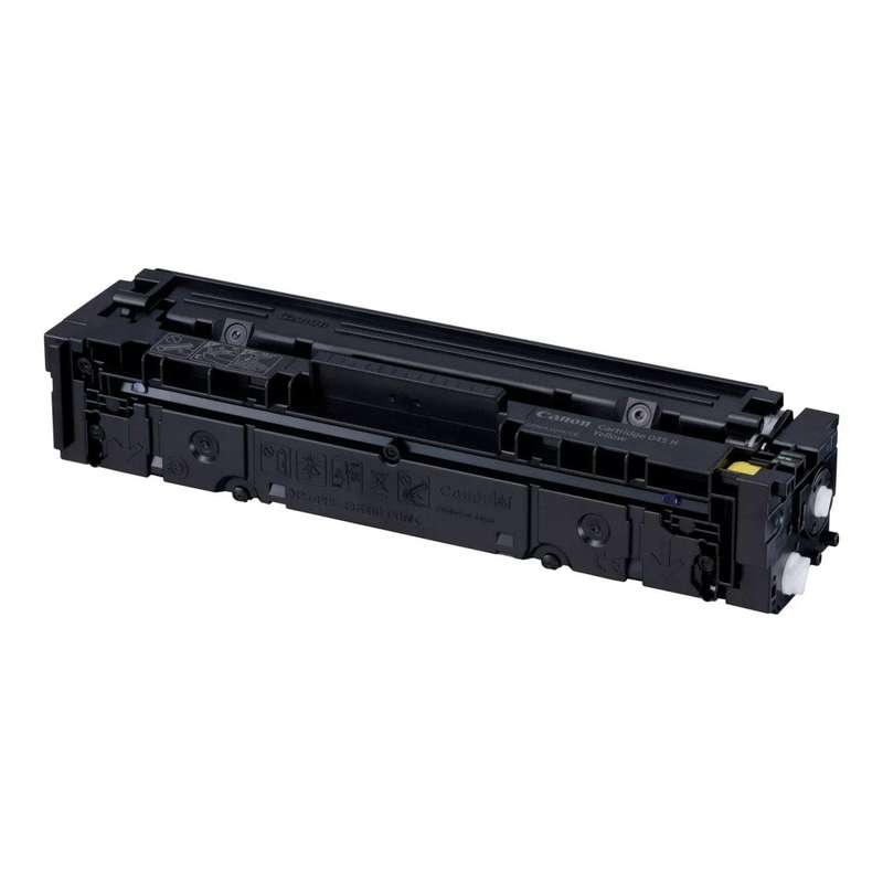 Canon 045H Yellow Toner Cartridge 2,200 Pages Original 1243C002 Single-pack