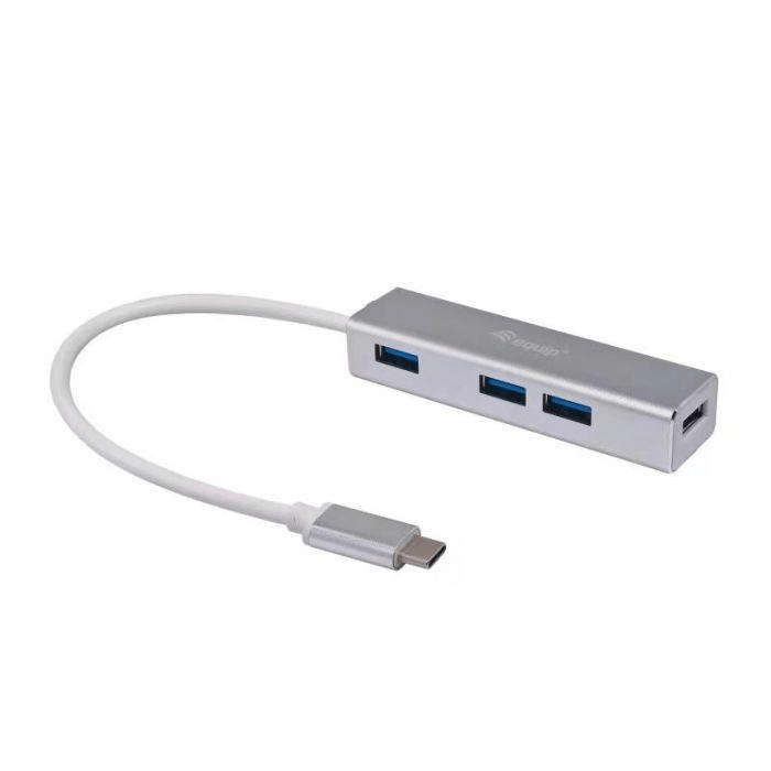 Equip Gen USB-3.0 4-port Hub Silver 128958