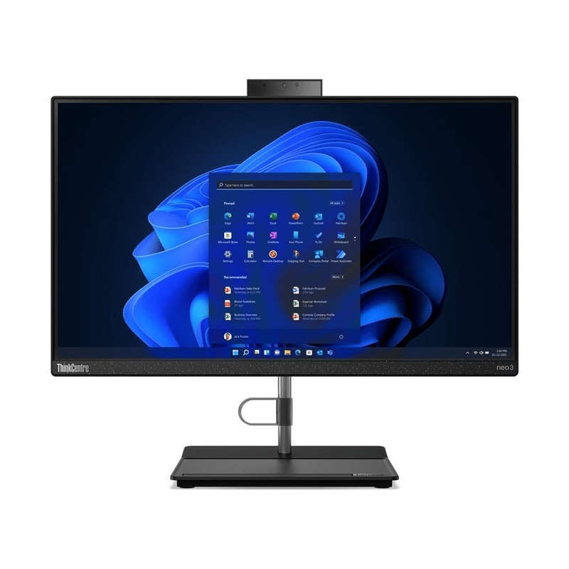 Lenovo Neo 30a 21.5-inch FHD All-in-One PC - Intel Core i3-1220P 256GB SSD 4GB RAM Win 11 Pro 12B100