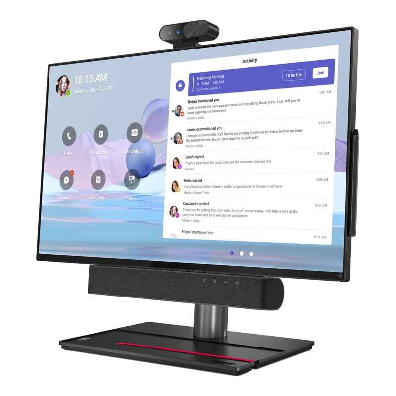 Lenovo ThinkSmart View Plus 27-inch FHD Conference All-in-One PC - Qualcomm QCS8250 128GB UFS 8GB...