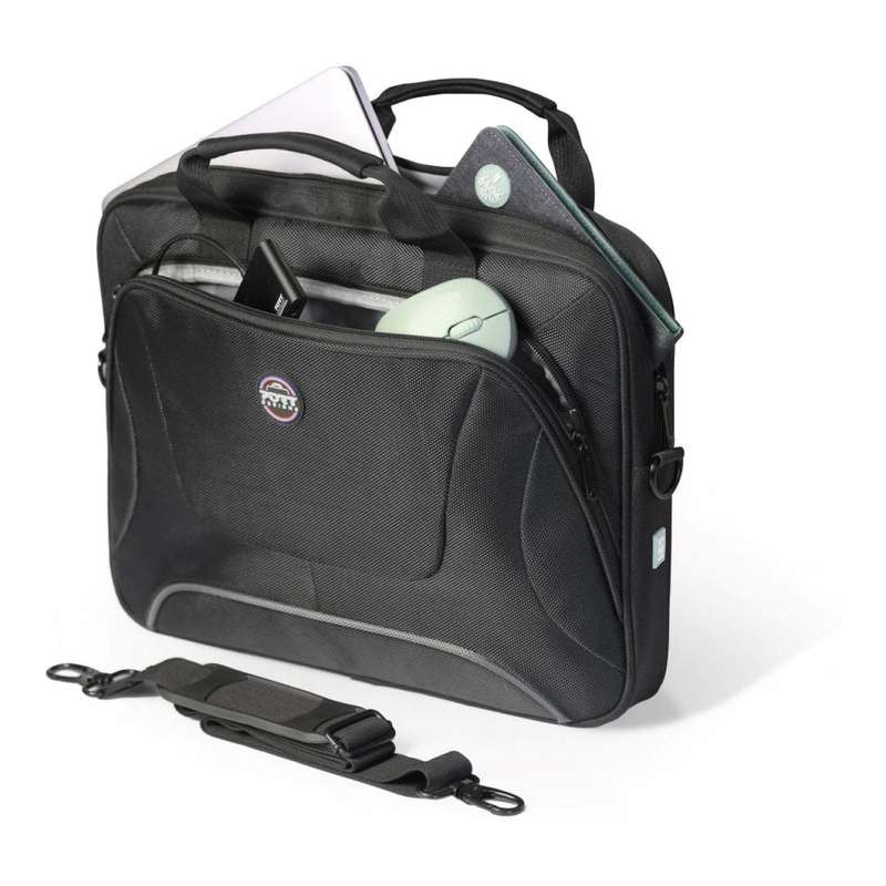 Port Designs COURCHEVEL Notebook Case 15.6-inch Briefcase Black