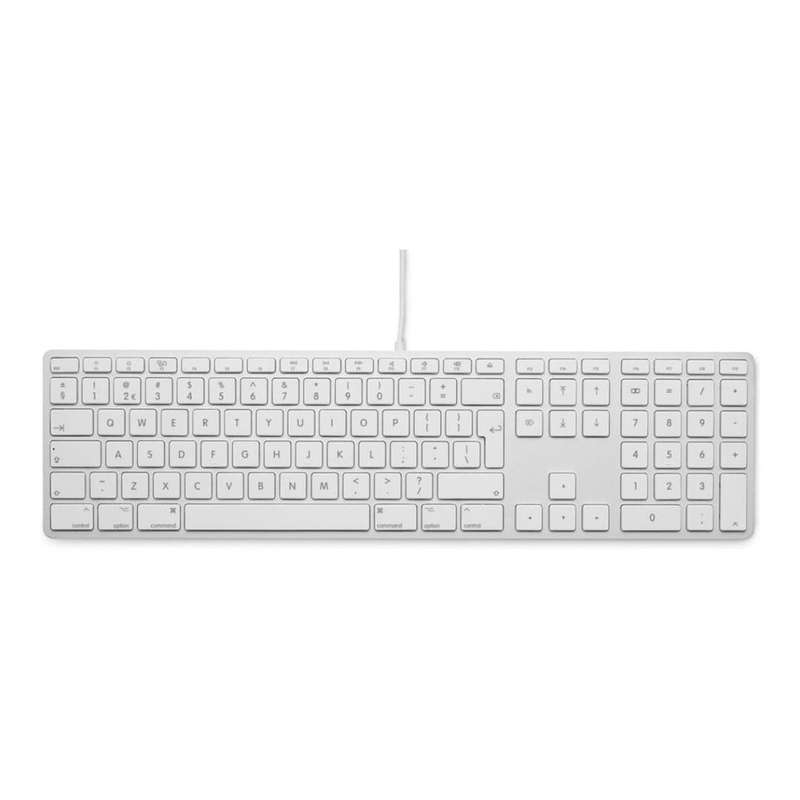 LMP KB-1243 Wired Office Keyboard Silver 18491