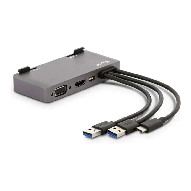 LMP Attach Dock Pro 10-in-1 Type-C Docking Station for iMac Grey 18633