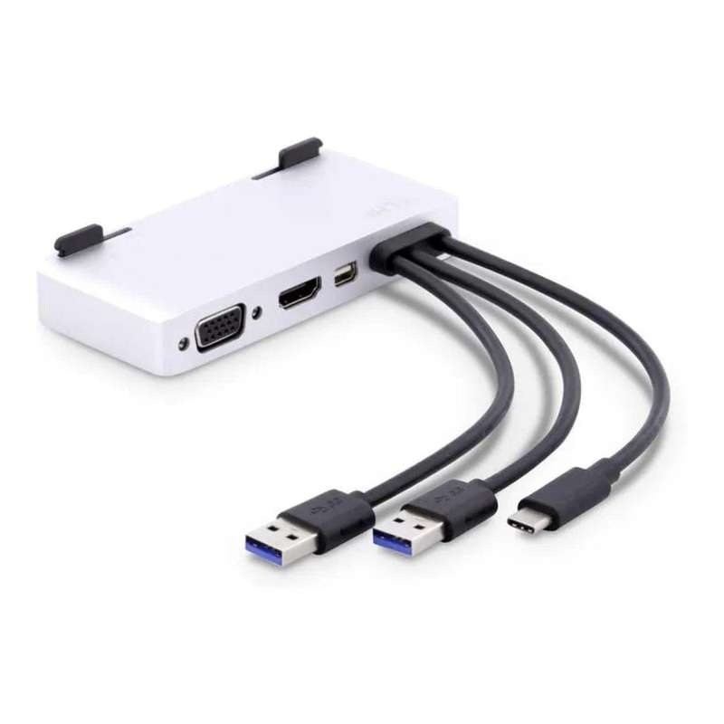 LMP Attach Dock Pro 10-in-1 Type-C Docking Station for iMac Silver 18637