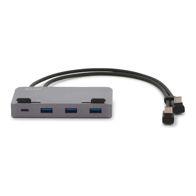 LMP Attach Dock ProStand 4K 7-in-1 Type-C Docking Station Grey 19092