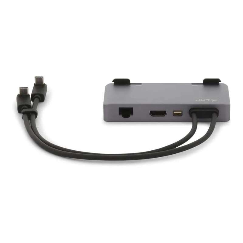 LMP Attach Dock ProStand 4K 7-in-1 Type-C Docking Station Grey 19092