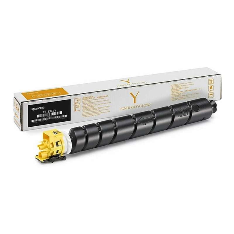 Kyocera TK-8345Y Yellow Toner Cartridge 12,000 Pages Original 1T02L7ANL1 Single-pack