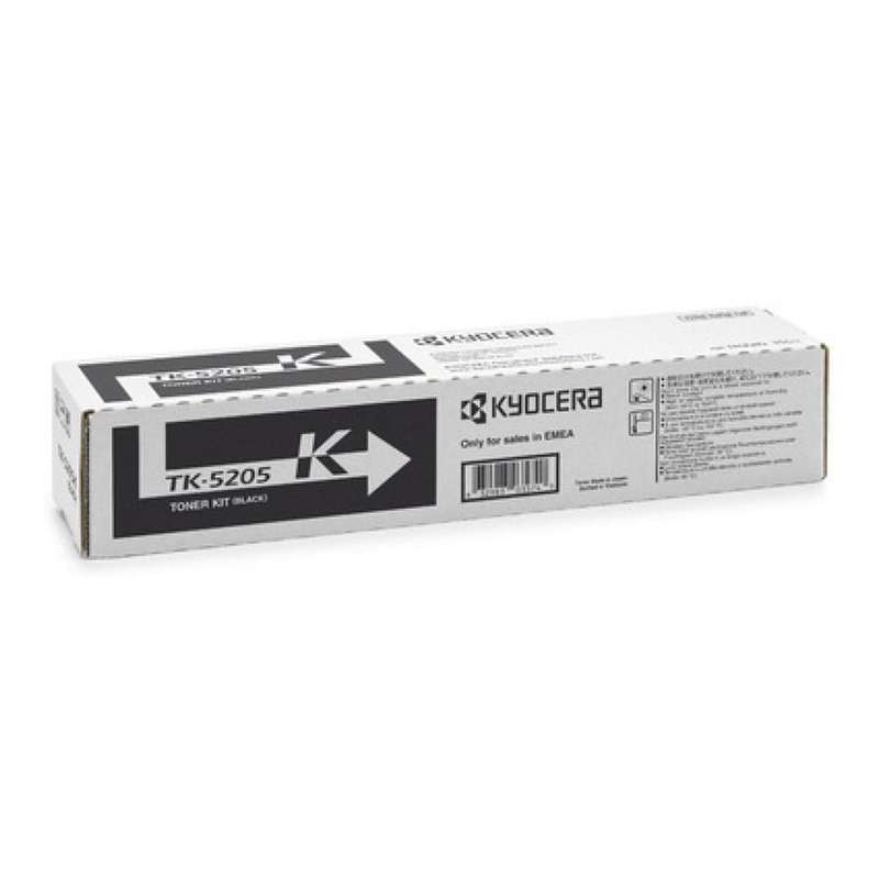 Kyocera TK-5205K Black Toner Cartridge 18,000 pages Original 1T02R50NL0 Single-pack