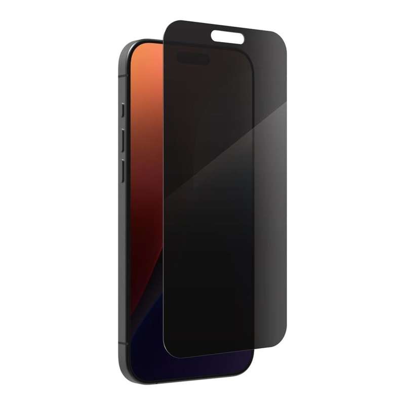 ZAGG Glass Elite Privacy Ultra-Strong Tempered Glass Screen Protector for iPhone 16 Pro Max 200...