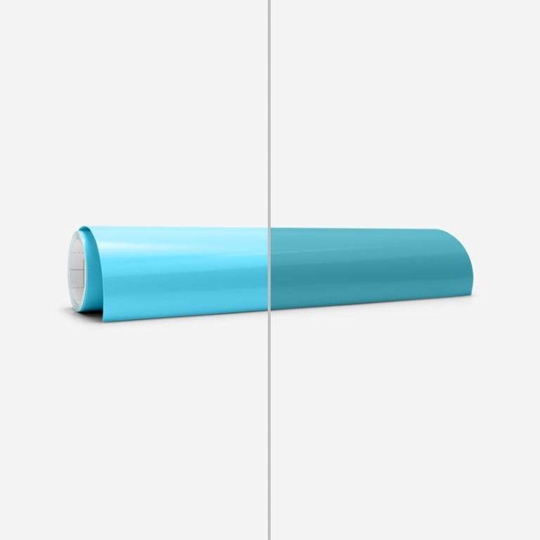 Cricut Permanent Colour Change Vinyl Cold-Activated 30.5x61cm 1-sheet Light Blue to Turquoise 200...