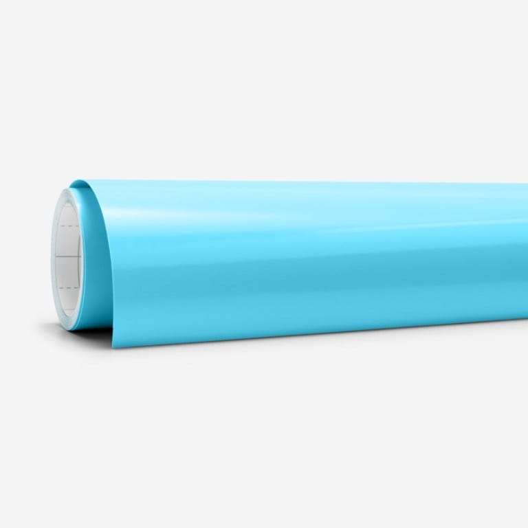 Cricut Permanent Colour Change Vinyl Cold-Activated 30.5x61cm 1-sheet Light Blue to Turquoise 200...