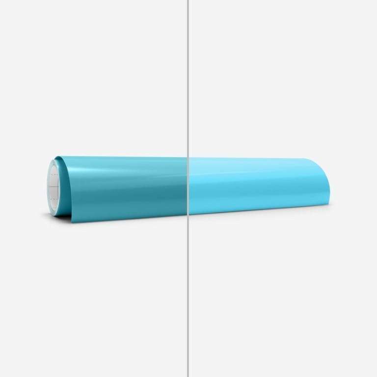 Cricut Permanent Colour Change Vinyl Heat-Activated 30.5x61cm 1-sheet Turquoise to Light Blue 200...