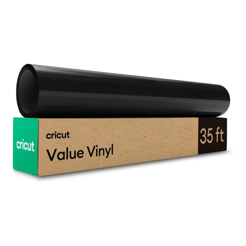 Cricut Value Vinyl Permanent 30.5cmx10.6m 1-sheet Black 2010880