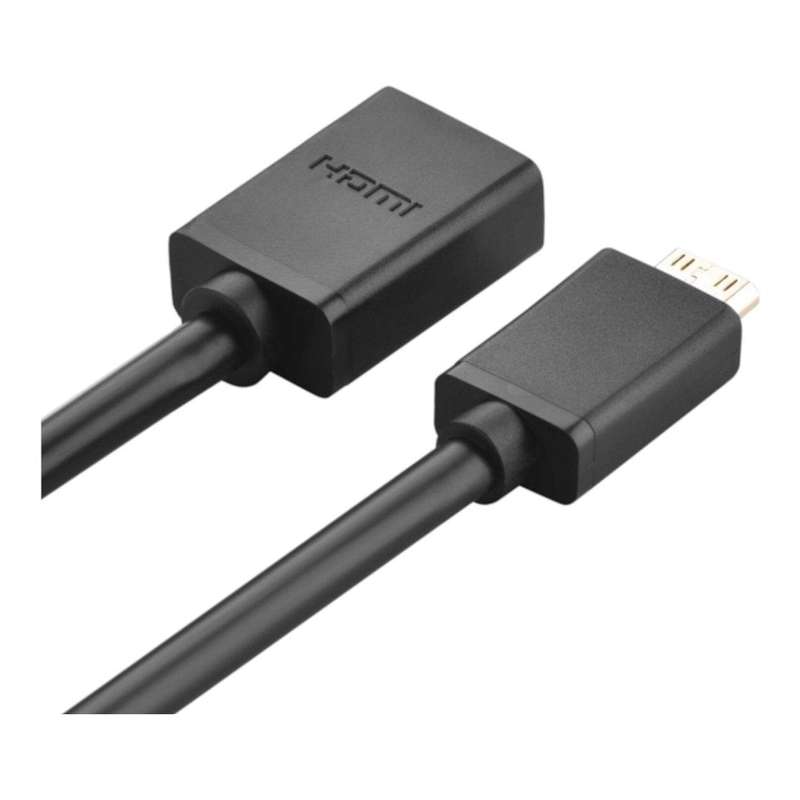 UGreen Mini HDMI Male to Female Adapter Black 20137