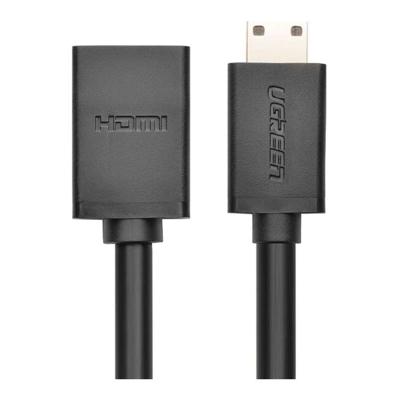 UGreen Mini HDMI Male to Female Adapter Black 20137