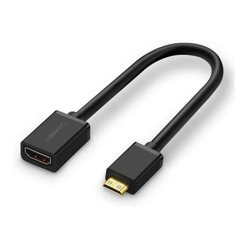 UGreen Mini HDMI Male to Female Adapter Black 20137