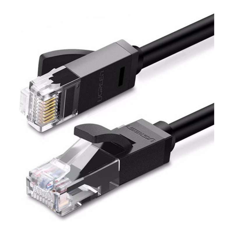 Ugreen 1m CAT6 Ethernet Round LAN Cable Black 20159
