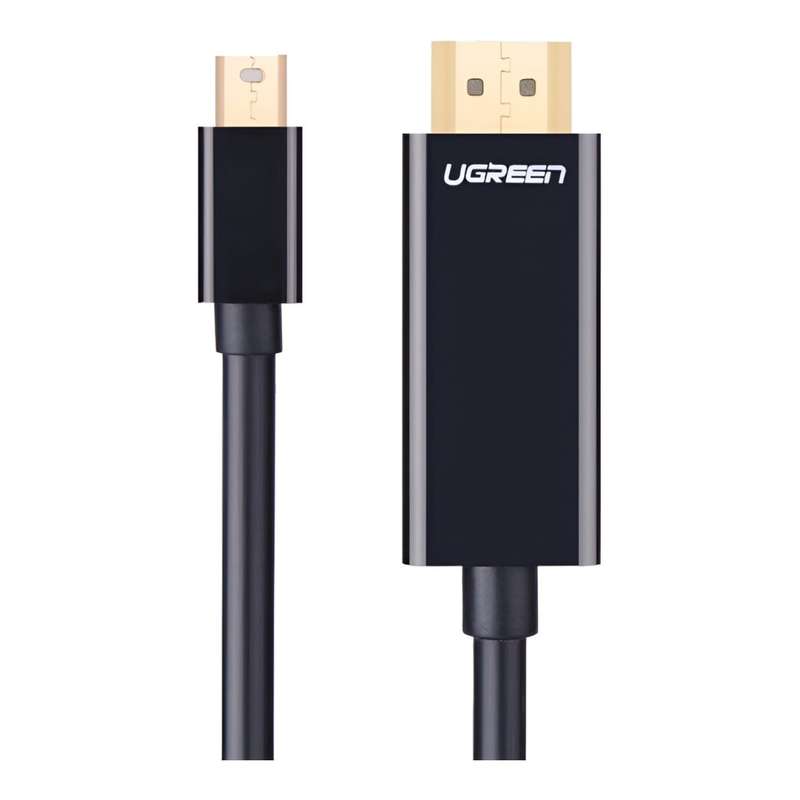 Ugreen 1.5m Mini DisplayPort Male to 4K HDMI Cable Black 20848