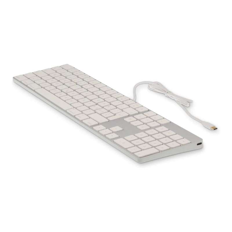 LMP KB-1843 Wired Aluminium Keyboard Silver 20987