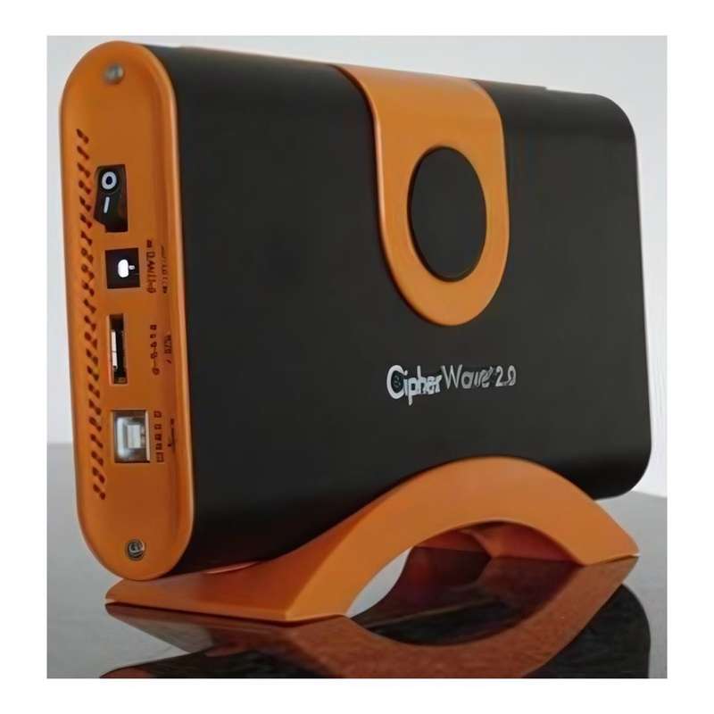 CipherWave 2.0 3.5-inch 320GB SATA External Hard Drive 20CWE320