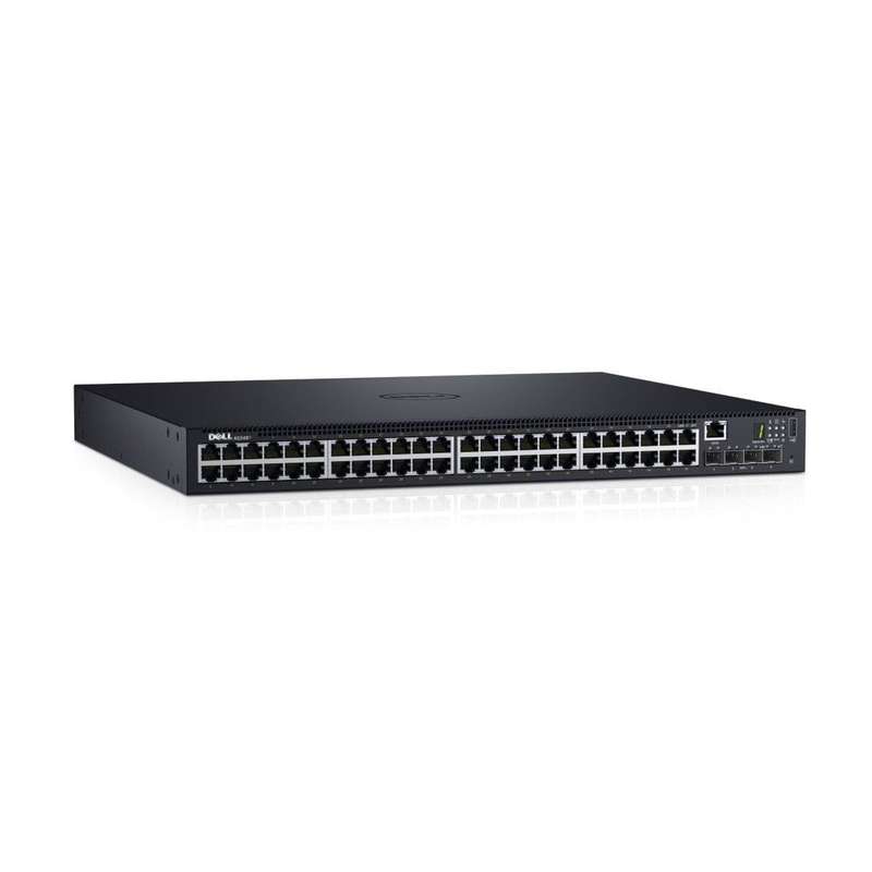 DELL N1548P Managed L3 Gigabit Ethernet (10/100/1000) Power over Ethernet (PoE) 1U Black