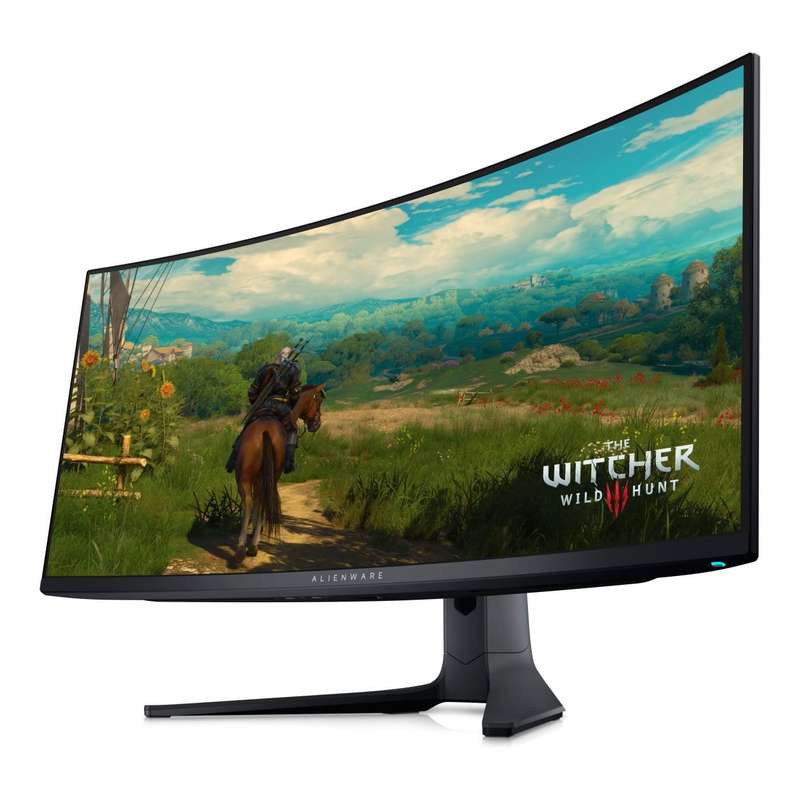 Alienware AW3423DWF 34.1-inch 3440 x 1440p WQHD 21:9 165Hz 0.1ms QD-OLED Curved Gaming Monitor 21...