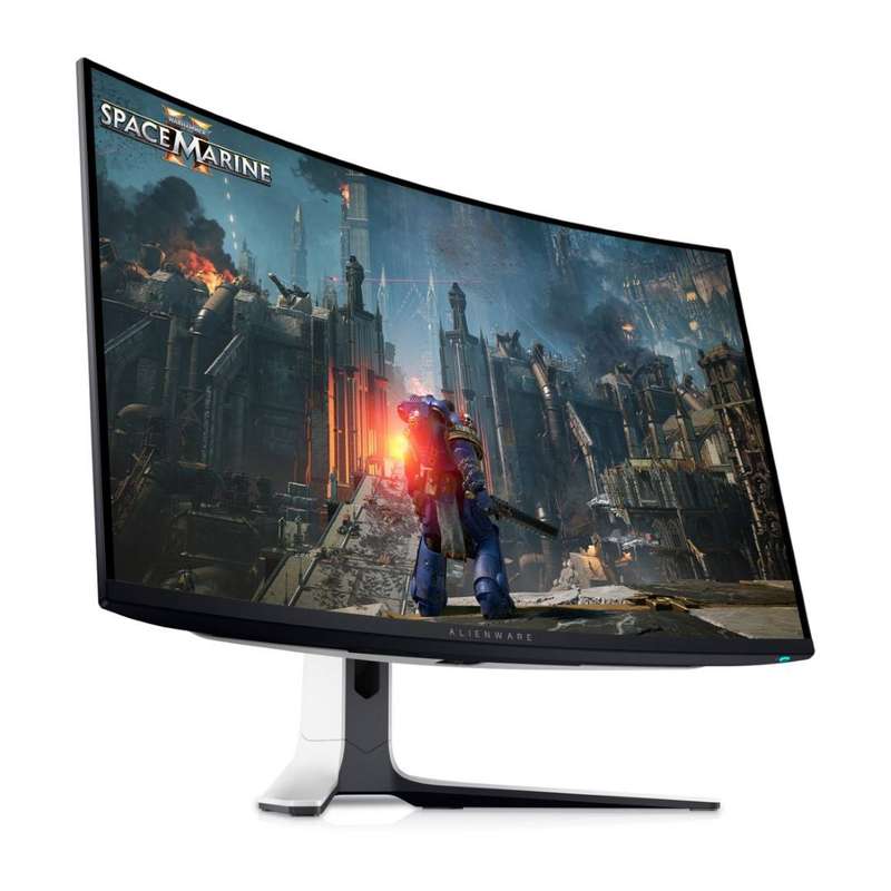 Alienware AW3225QF 31.6-inch 3840 x 2160p UHD 4K 16:9 240Hz 0.03ms QD-OLED Curved Gaming Monitor ...