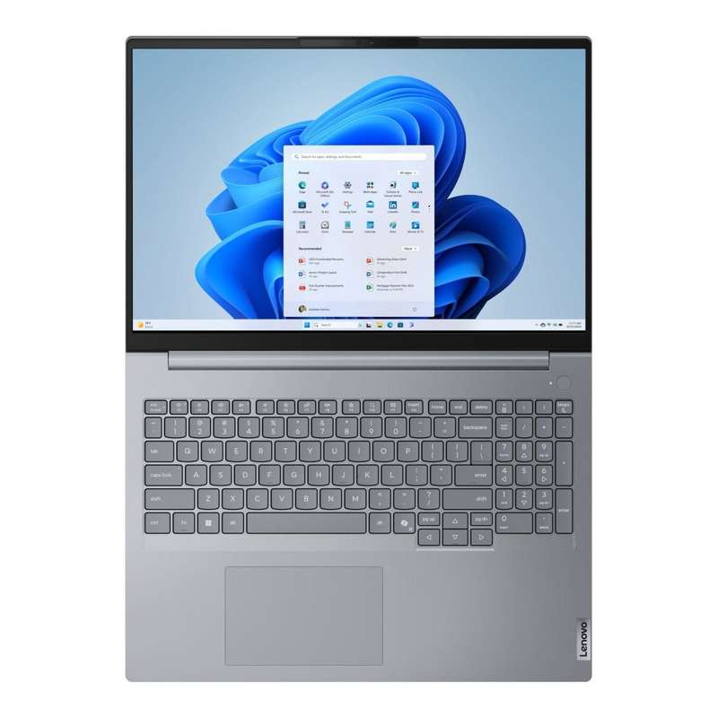 Lenovo ThinkBook 16 G8 IAL 16-inch WUXGA AI Laptop - Intel Core Ultra 5 225U 512GB SSD 8GB RAM Wi...