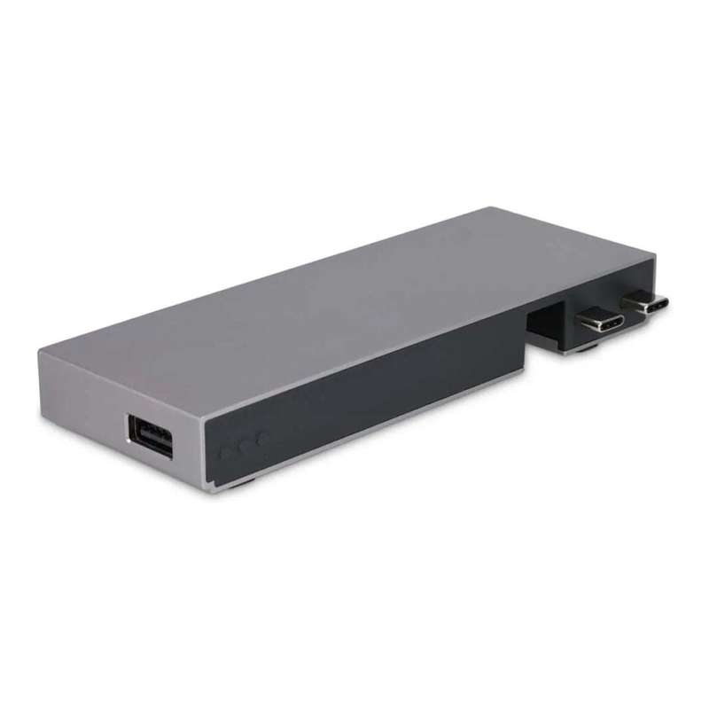 LMP Compact Dock 2 6-in-1 Type-C Ethernet Docking Station Grey 24418