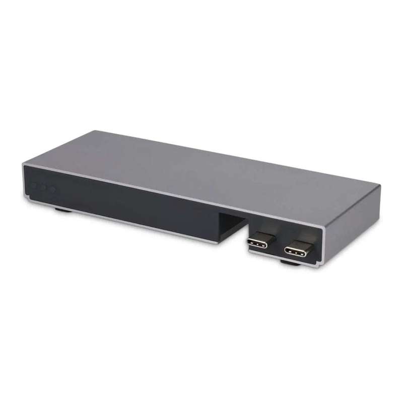 LMP Compact Dock 2 6-in-1 Type-C Ethernet Docking Station Grey 24418