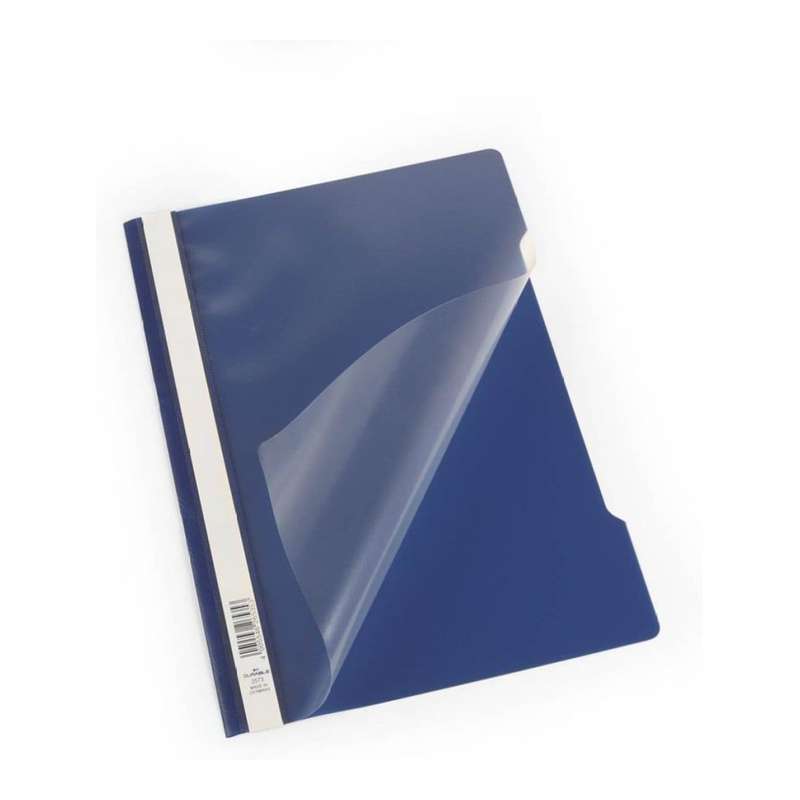 Durable Clear View A4 Project Folder Document File 50-pack Dark Blue 257307
