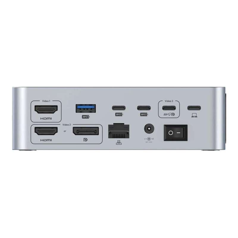 LMP SuperDock 2 15-port USB4 Docking Station Grey 26770