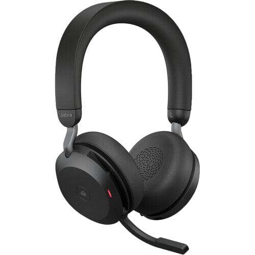 Jabra Evolve2 75 Wireless Noise-Canceling Headset with Stand Black 27599-989-889