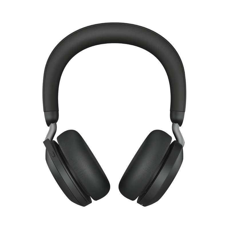 Jabra Evolve2 75 Wireless Noise-Canceling Headset with Stand Black 27599-989-889