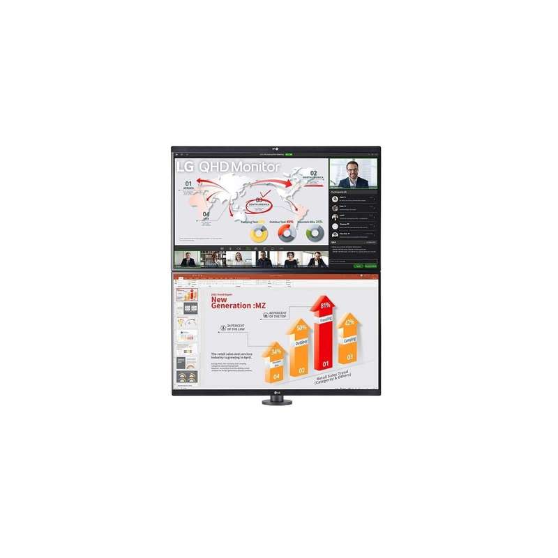 LG 27QP88D-B 27-inch 2560 x 1440p QHD 16:9 5ms LCD IPS Monitor