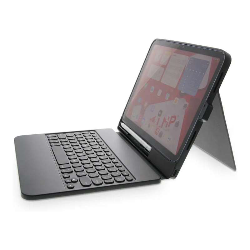 LMP DefenderCase 10.9-inch Keyboard Folio Tablet Case for iPad Black 29090
