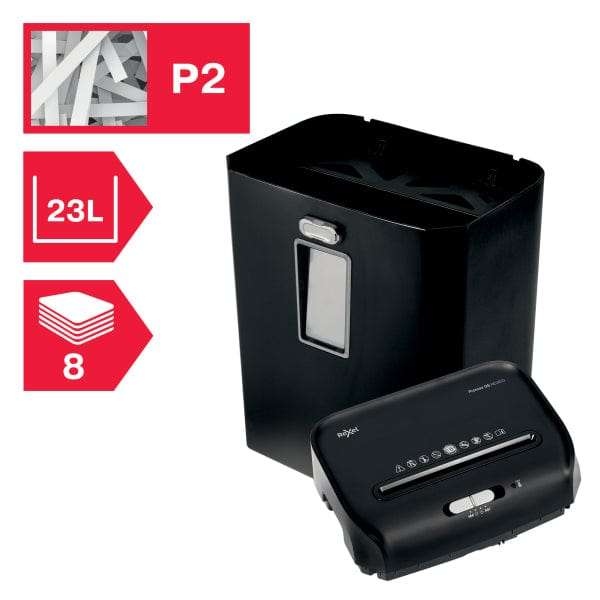 Rexel ProMax QS REX823 P4 Cross Cut Paper Shredder 300004Q