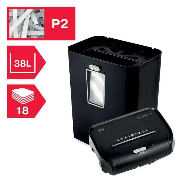 Rexel ProMax QS RSS1838 Strip Cut P2 Paper Shredder 300063Q