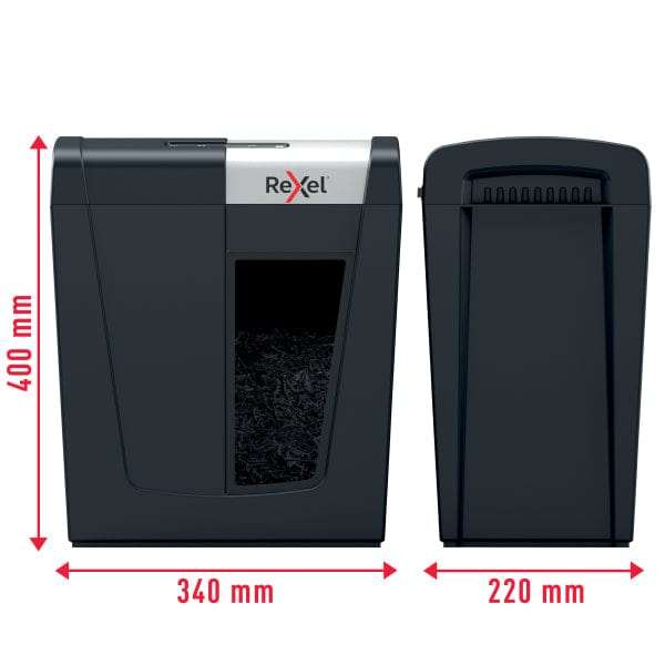 Rexel Secure MC5 Whisper-Shred Micro Cut P5 Paper Shredder 301031