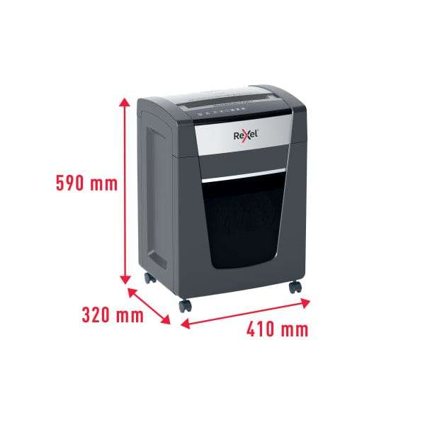 Rexel Momentum P420+ Jam  Free Cross Cut Paper Shredder 301087