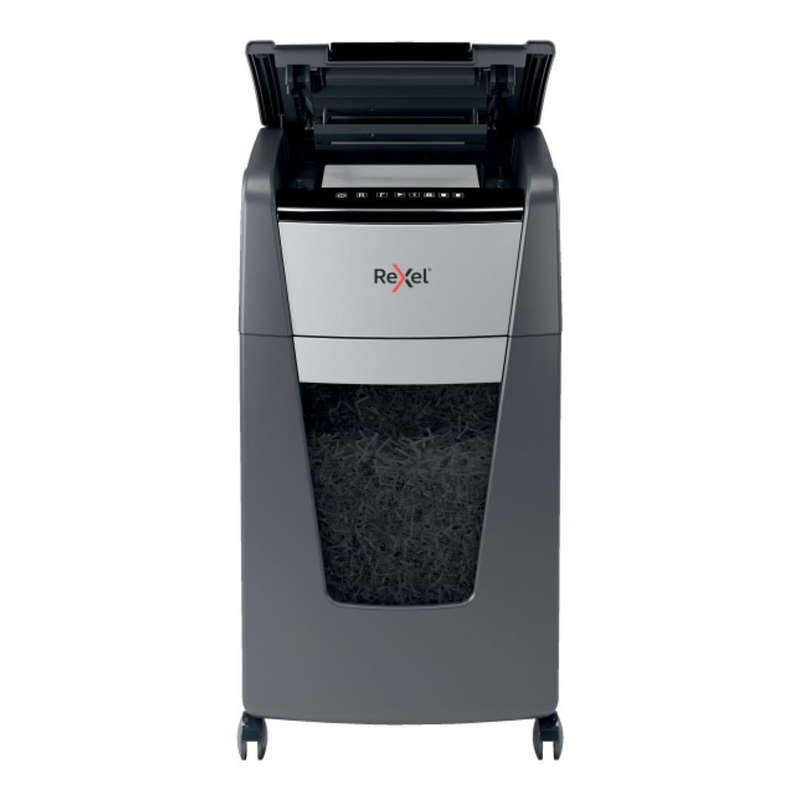 Rexel Optimum AutoFeed+ 225M Automatic Micro Cut P4 Paper Shredder 301450