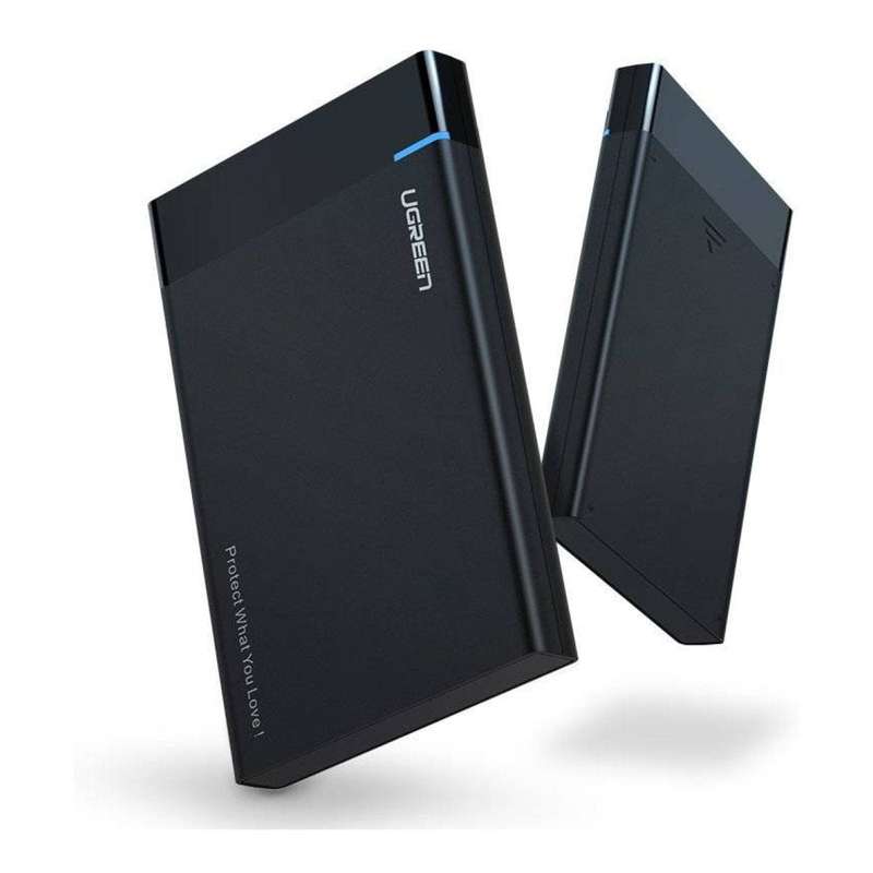 Ugreen 6TB HDD SSD Disk Housing 2.5-inch SATA USB-A Micro USB 5 Gbp/s Enclosure 30848