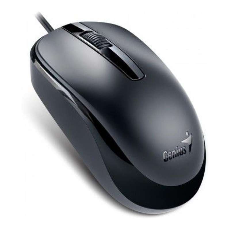 Genius DX-120 USB Type-C 1200 DPI Optical Mouse Black 31010029400
